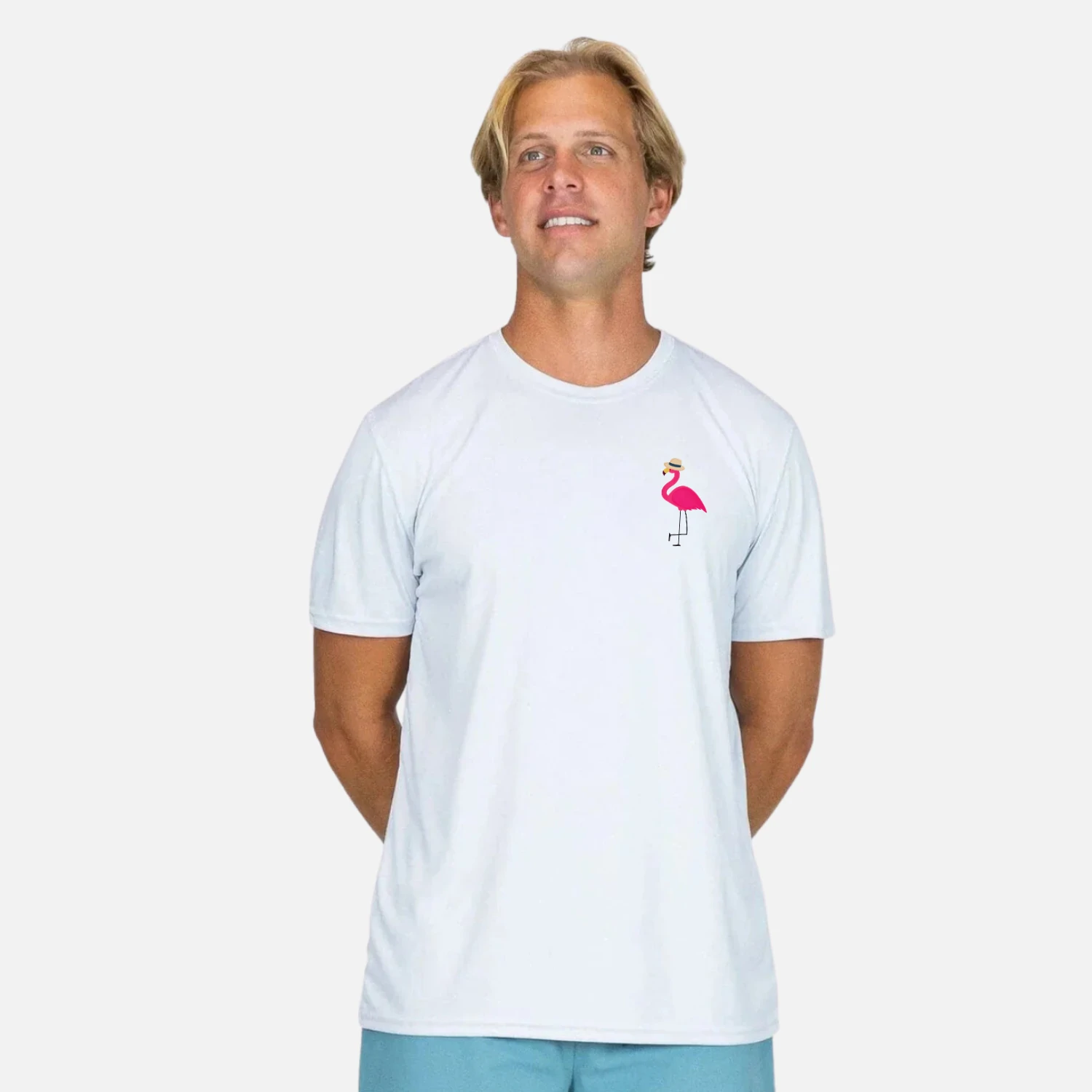 SOLAR SHORT SLEEVE - FLAMINGO image